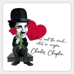 Corazón de Chaplin Magnet